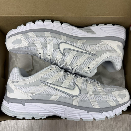 Nike P-6000 Trainers Summit White Pure Platinum Size UK7 US9.5 EU41 FV6603-101