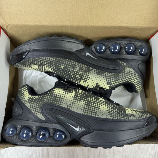 Nike Air Max DN Trainers Black Olive Aura Size UK10 US11 EU45 IB3078-010