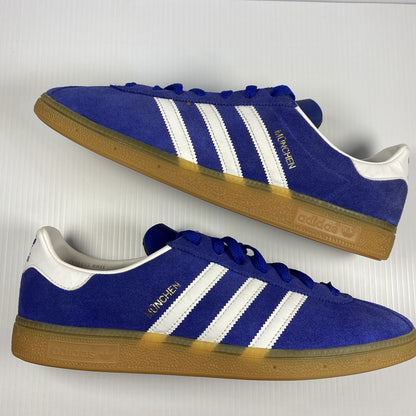 Adidas Munchen City Trainers Blue Gum Size UK11.5 US12 EU46 2/3 FV1190 NEW