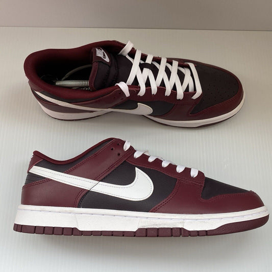 Nike Dunk Low Men’s Trainers Burgandy UK10.5 US11.5 EU45.5 DJ6188-600 2022 NEW