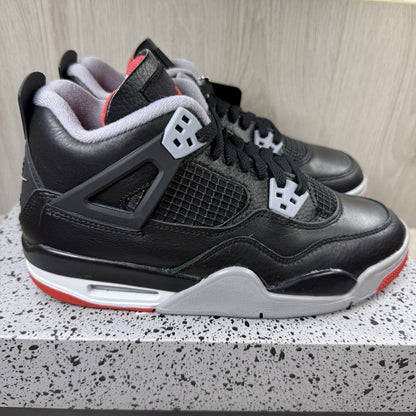 Nike Jordan 4 Retro Trainers Bred Reimagined Size UK5.5 US6 EU38.5 FQ8213-006