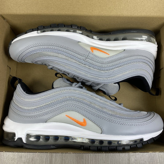 Nike Air Max 97 ID Trainers Grey White Size UK7.5 US8.5 EU42 FN6743-900