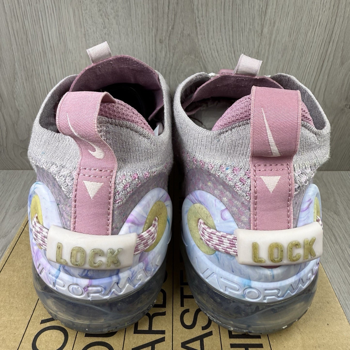 Nike Air VaporMax 2020 FK Trainers Light Arctic Pink UK6 US8.5 EU40 CT1933-500