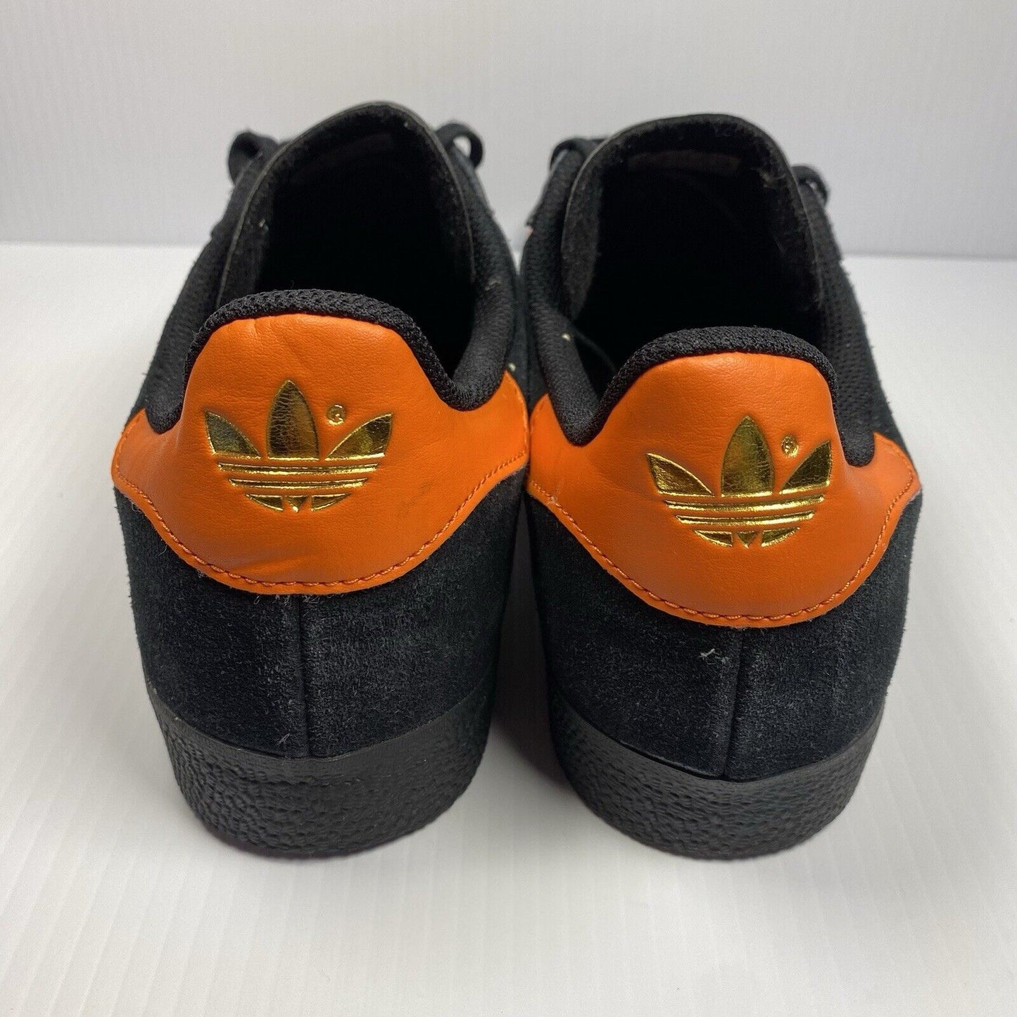 Adidas Gazelle OG Mens Trainers Black Orange UK8 US8.5 EU42 FU9339 2019 NEW