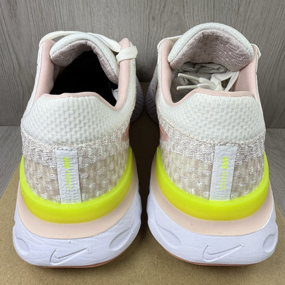 Nike React Infinity Run Flyknit 3 Trainers Sail Pink UK7.5 US10 EU42 DD3024-102