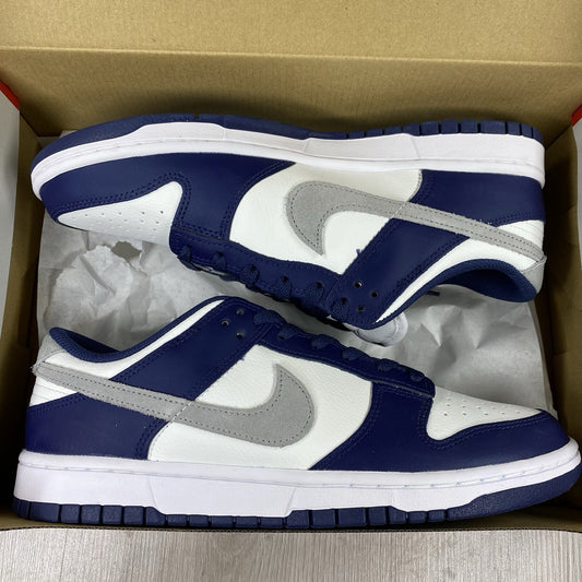Nike Dunk Low Trainers Midnight Navy Size UK8.5 US9.5 EU43 FD9749-400