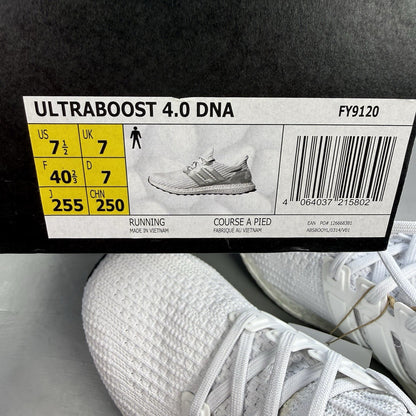 Adidas men's sneakers white with black accents and signature three-stripe logo.