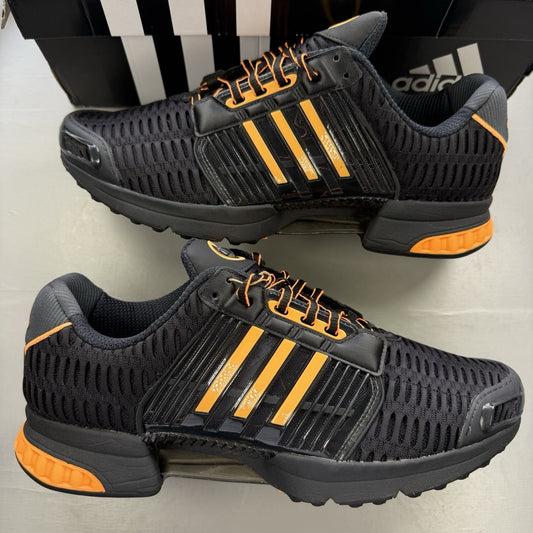 adidas Climacool 1 Core Black Flash Orange Size 11.5 JR7169
