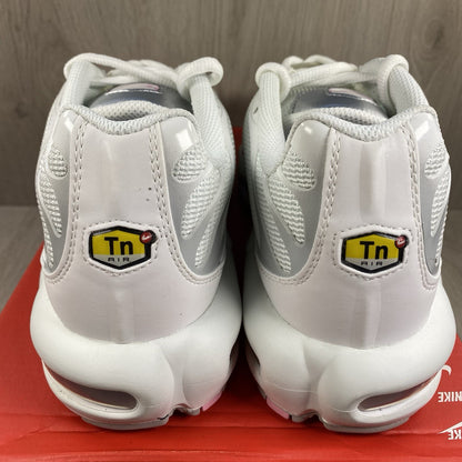 Nike Air Max Plus TN Size UK8.5 EU43 Summit White Pink Rise HF0107-1003