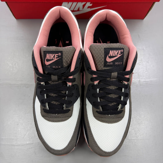 Nike deck shoes red with white accents and signature swoosh logo.