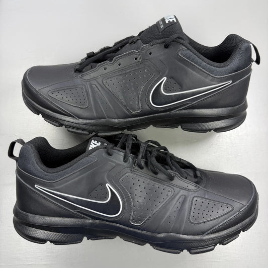 Nike T-Lite XI Black Metallic Silver UK 12 616544-007