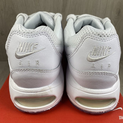 Nike Air Max Command trainers white with mesh upper and signature swoosh logo.