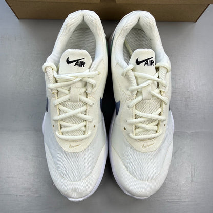 Nike Air Max Oketo white trainers with bubble pack design and logo detail.