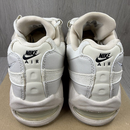 Nike Air Max 95 OG trainers beige with big bubble sole and logo detailing.