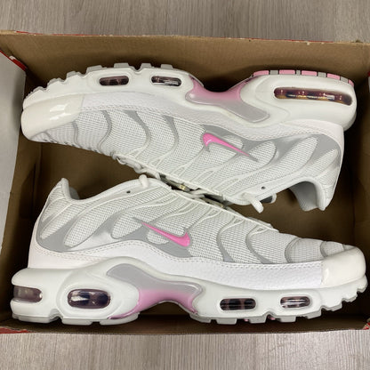 Nike Air Max Plus TN Size UK8.5 EU43 Summit White Pink Rise HF0107-1000