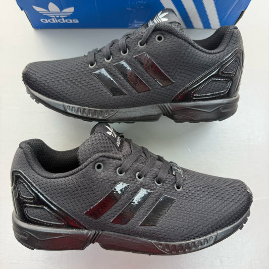 adidas ZX Flux Kids Core Black UK 2 G54581