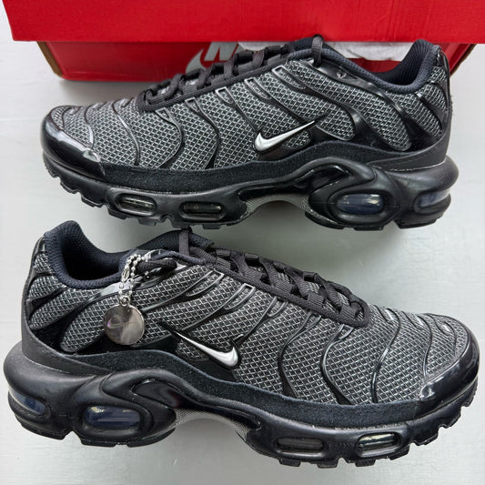 Nike Air Max Plus TN Black Suede Women's UK 6 DQ0850-001