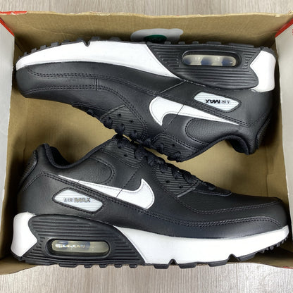 Nike Air Max 90 LTR Trainers Black White Size UK4.5 CD6864-0100