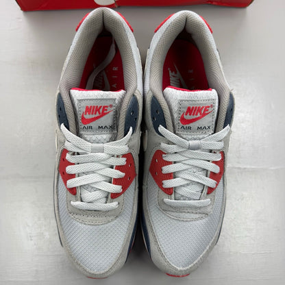 Nike deck shoes grey with red accents and logo, brand new in box.
