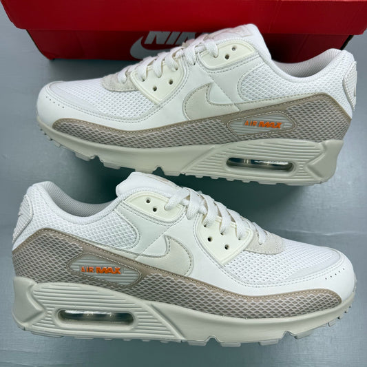 Nike Air Max 90 Premium Phantom Cream UK 9 IM5759-001