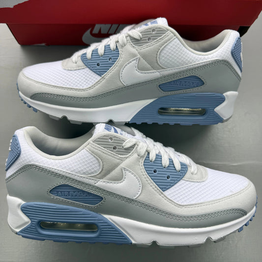 Nike Air Max 90 White Light Smoke Grey UK 8 IX0354-100
