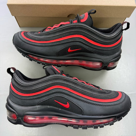 Nike Air Max 97 Black Chile Red Size 6 921522-023