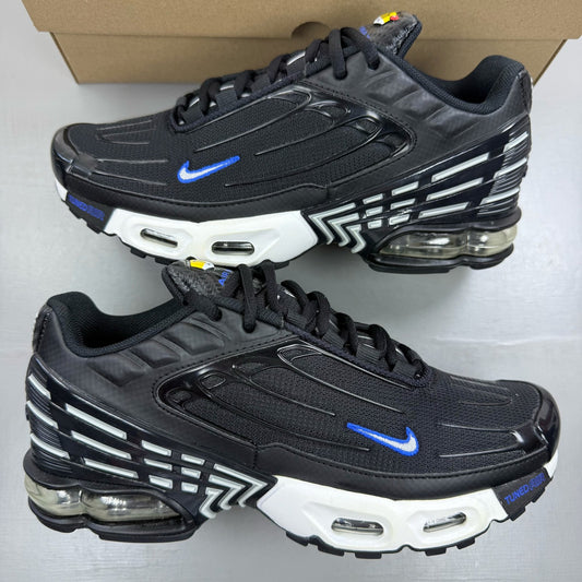 Nike Air Max Plus TN 3 Black Blue Silver UK 4.5 HF4294-001