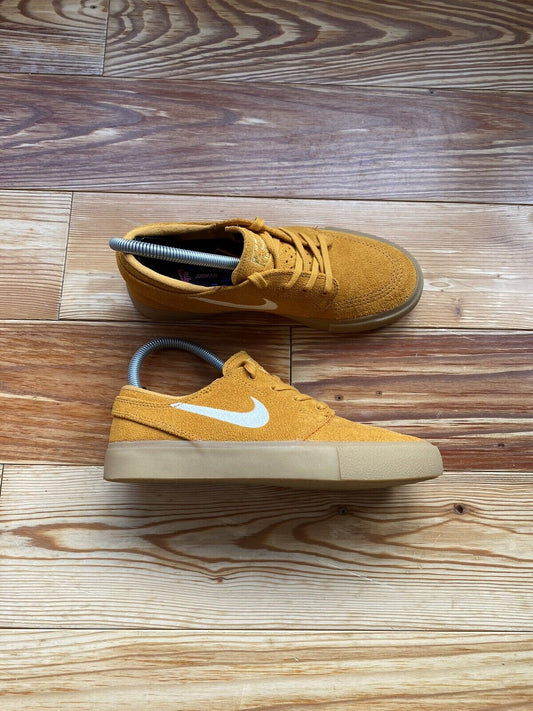 Nike Stefan Janoski Kids Trainers Yellow Gum UK4 US4.5 EU36.5 AQ7475701 2020 NEW